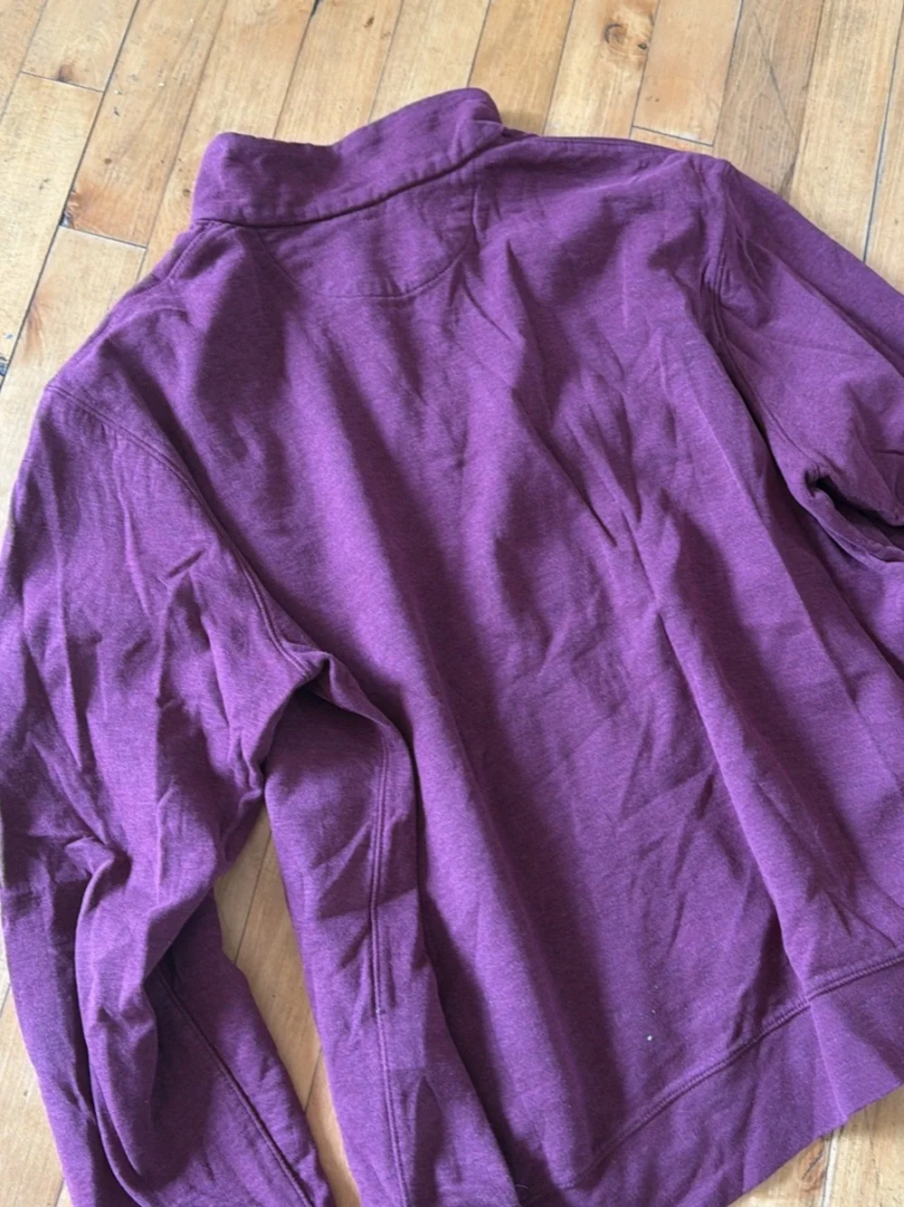 Polo by Ralph Lauren Men's Zip-Neck Sweater in Plum